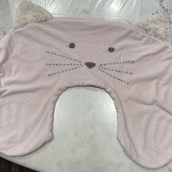 Boppy Pillow Cover Pottery Barn Pink Cat