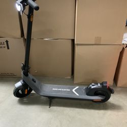 NIU - KQi2 Pro Foldable Electric Kick Scooter w/ 25 mi Max Operating Range & 17.4 mph Max Speed - Grey #801