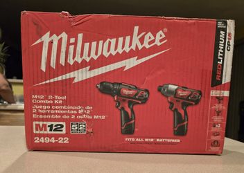 Milwaukee M12 2 Tool Combo Kit