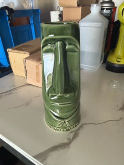 Trader Vic’s moai tiki mug