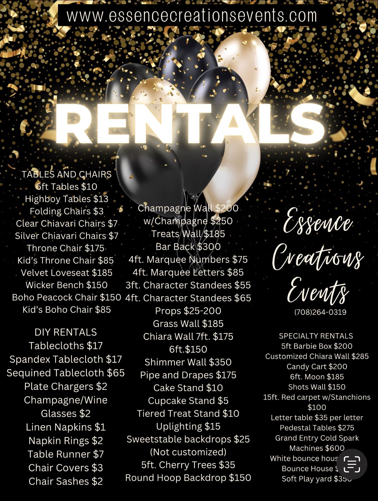 PARTY DECOR DECORATIONS