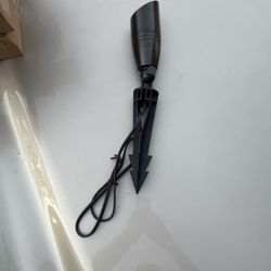 Six high-end heavy, solid metal, landscape lights LED