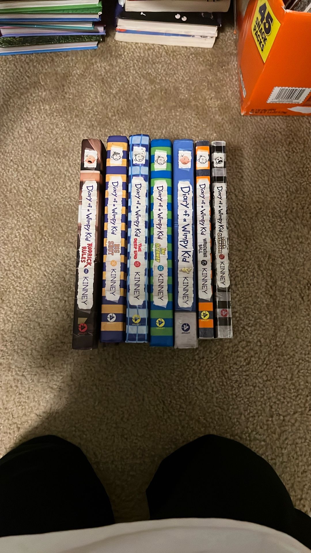 Diary Of A Wimpy Kid Books