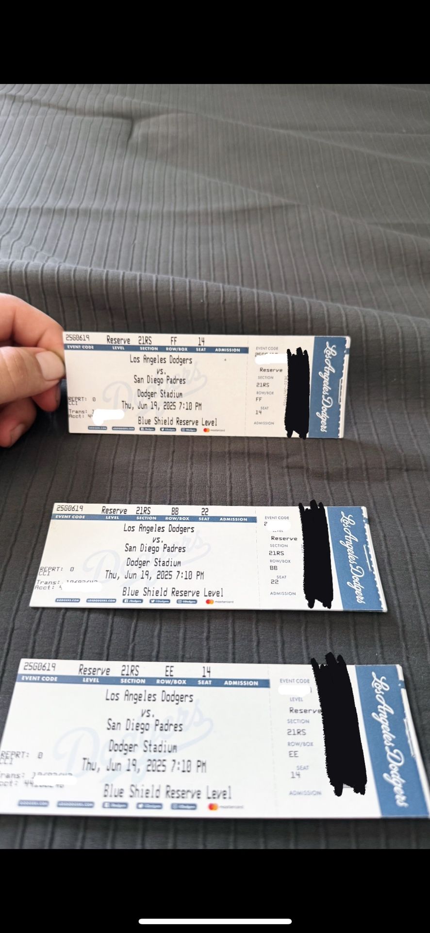 Dodger Tickets
