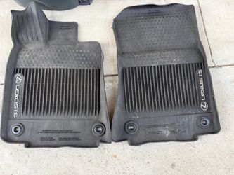 genuine Lexus all-weather floormats.