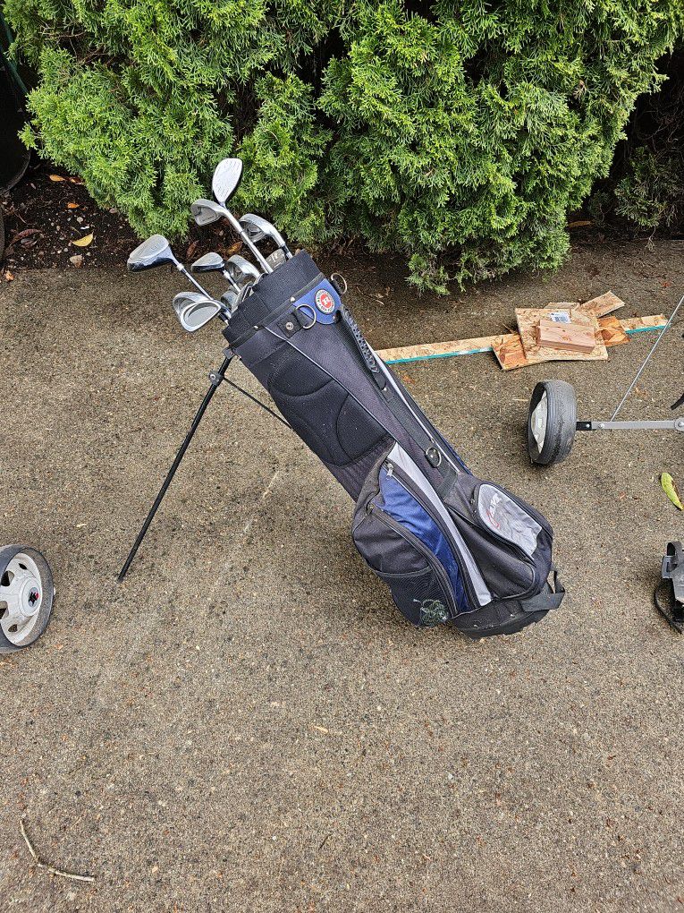 Golf Club Sets With Pull Carts
