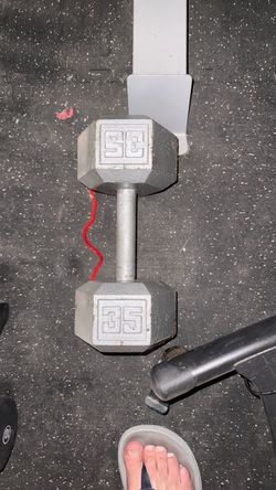 35 LB dumbbells
