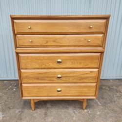 Solid Wood Mid-century Dresser