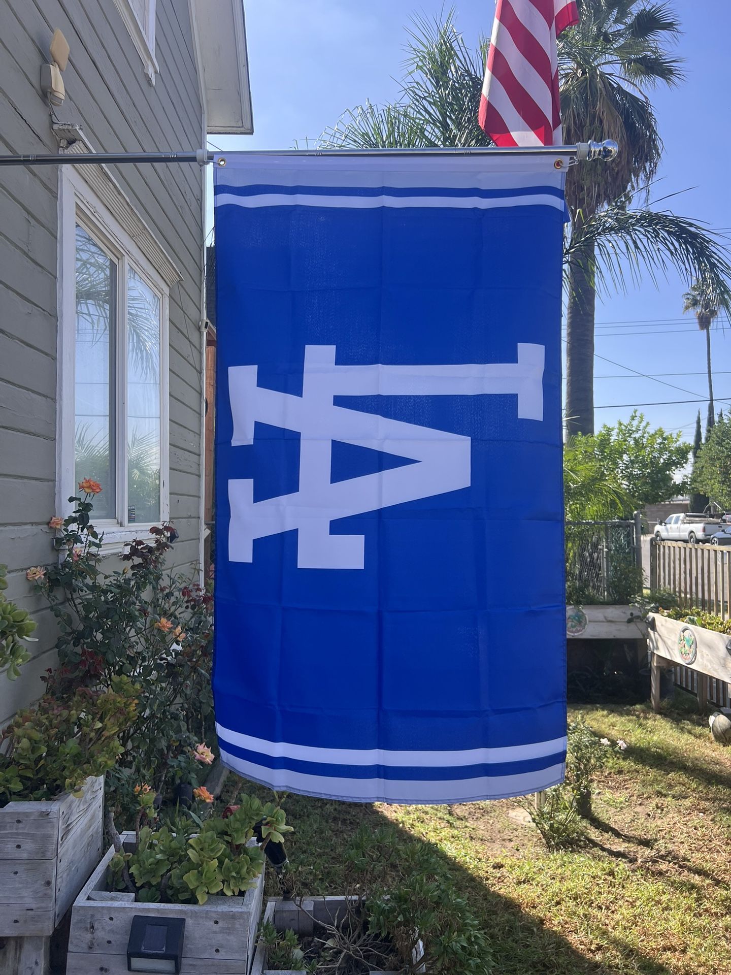 Dodgers Flag Size 3ftx5ft  