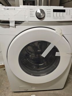 Samsung High Efficiency Stackable Large ( 4.5-cu ft ) Front Load Washer ( White )