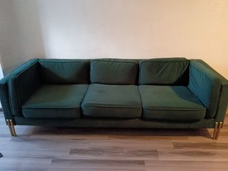 Elegant Emerald Long sofa