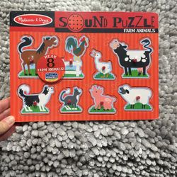 Melissa And Doug Sound Puzzle