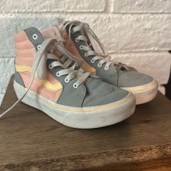 Girls High Top Vans