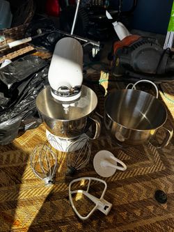 kitchen aidStand Mixer with Attachments and Extra Bowl