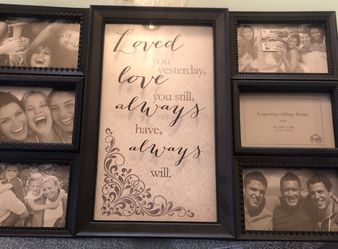 Family Photos- Frame