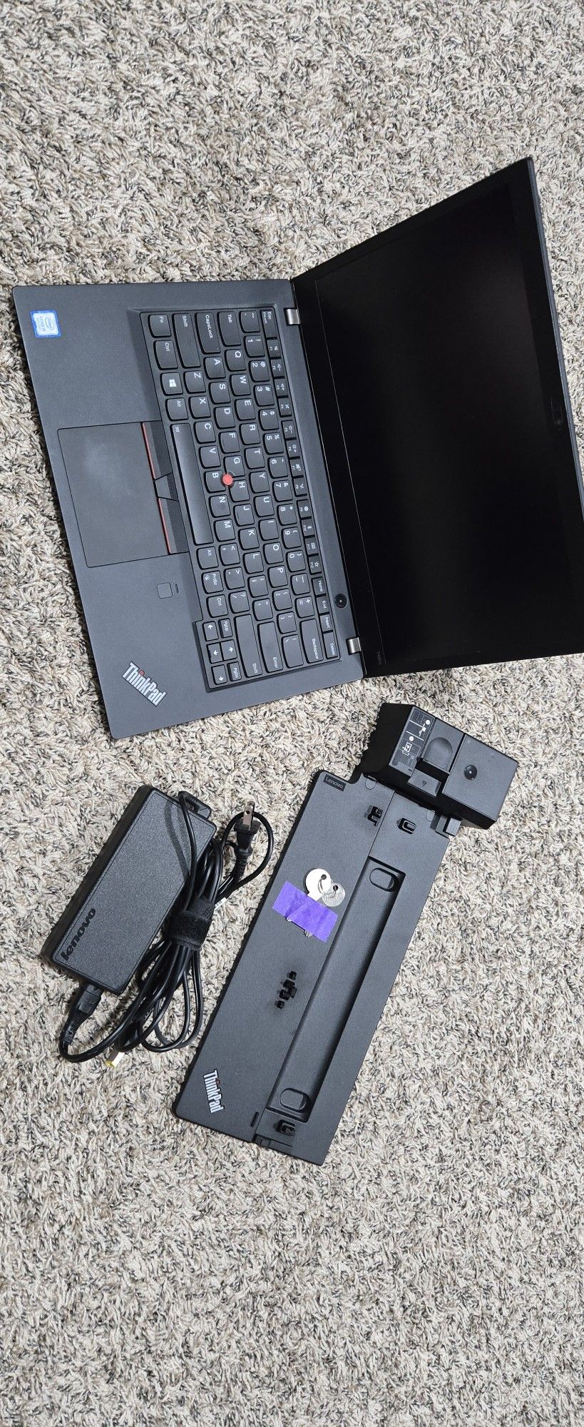Lenovo Thinkpad T480s Laptop + Lenovo Docking Station