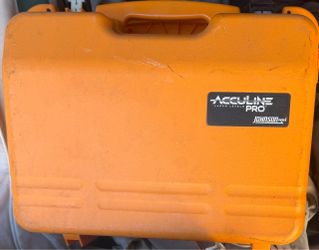 Johnson Acculine Pro 40-6525 Self-Leveling Rotary Laser Level - Case Included