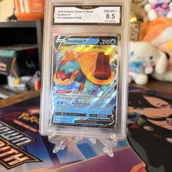 GMA Graded Pokémon Card 8.5 Drednaw V 2020
