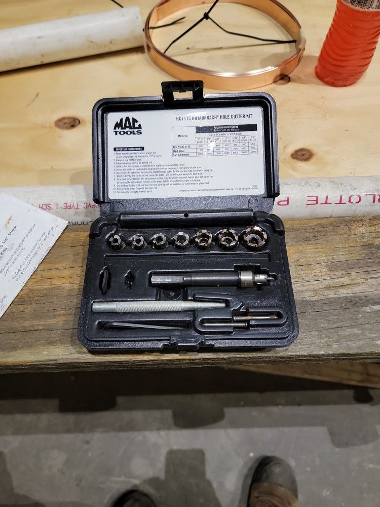 Rotabroach Sheet Metal Hole Cutter