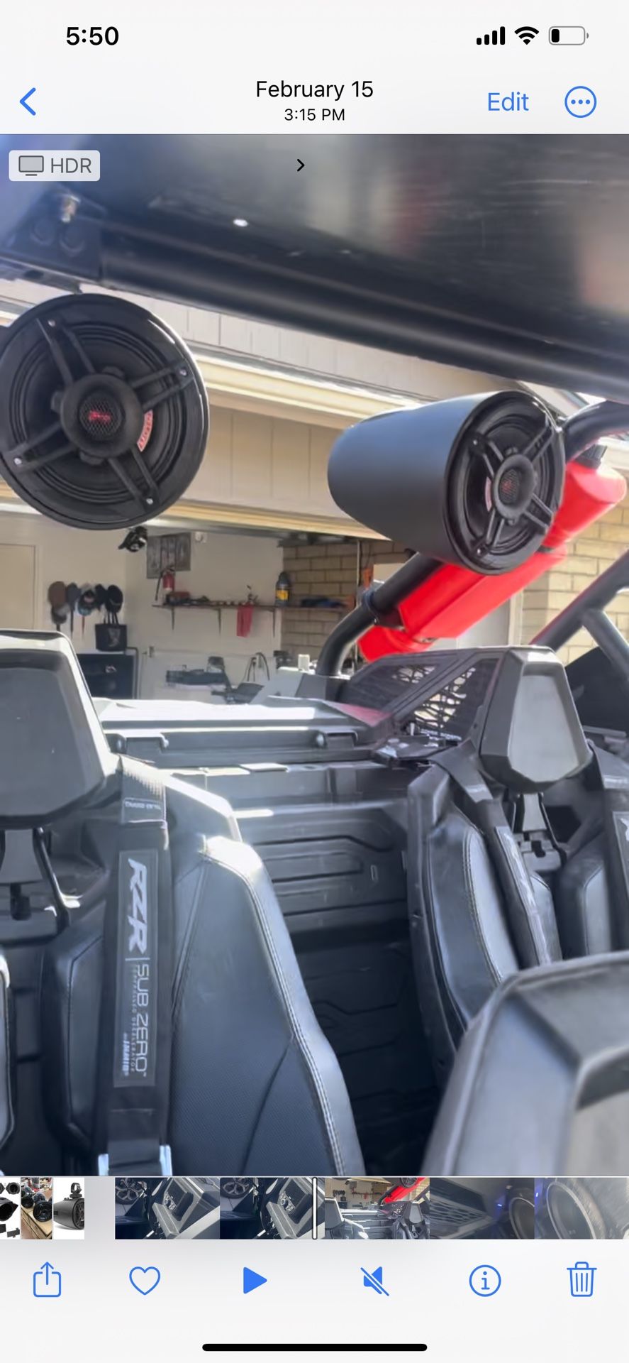 Rzr Pro R Sound System Polaris RZR, RZR Pro XP, Turbo R 1500 Watt 5 Speaker DB Drive Sound ...