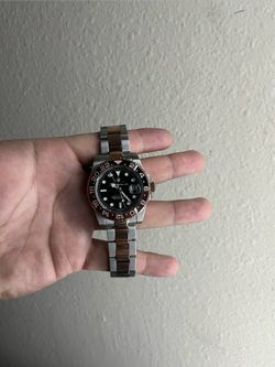 40mm root beer two tone gmt