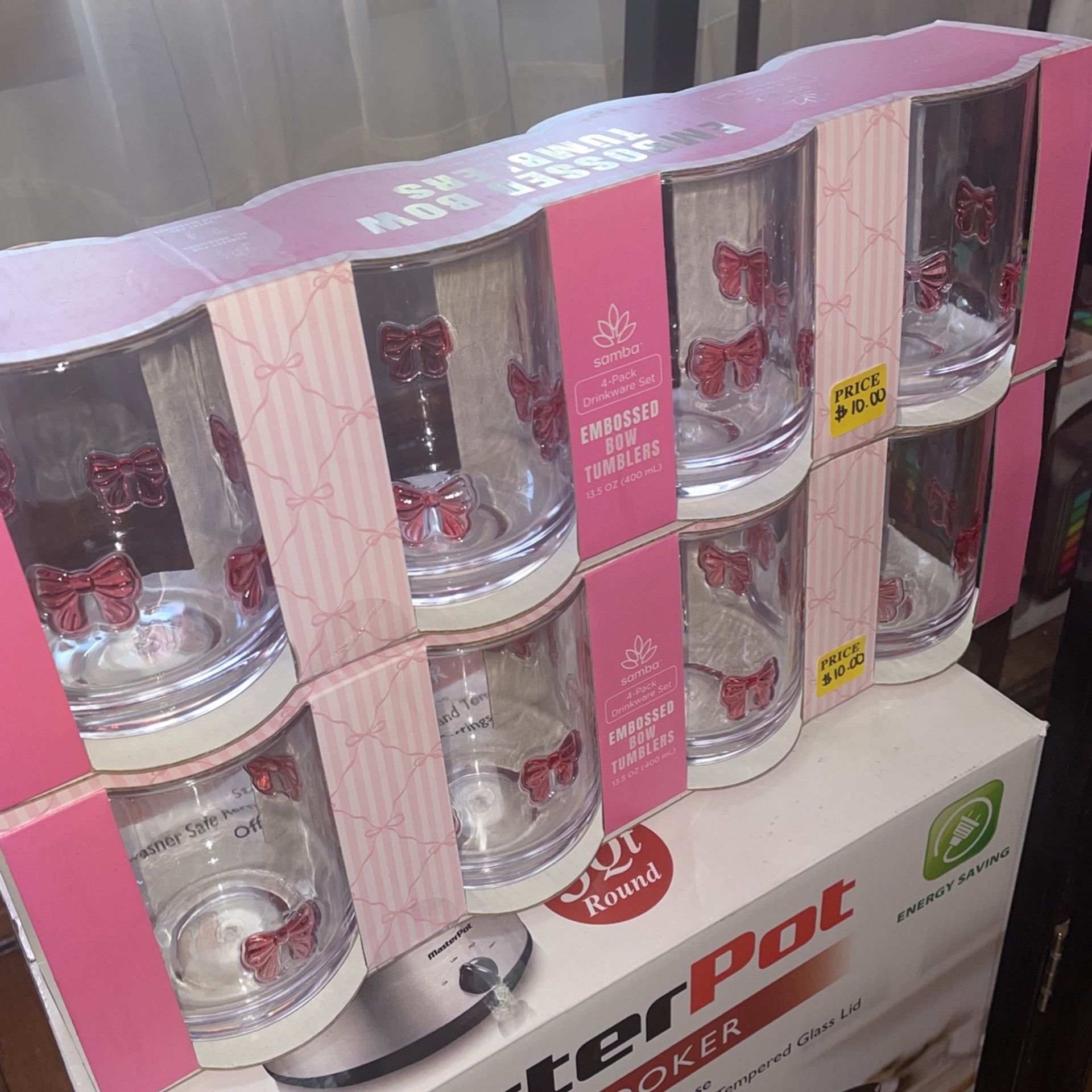 4 Pack Drinkware Set