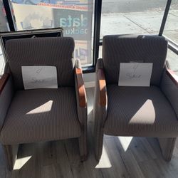 Beige Office Chairs $50ea