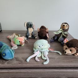 7 Beanie Babies