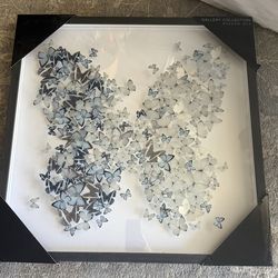3D Butterfly Wall Art