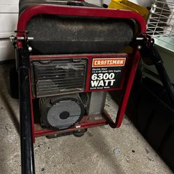 Craftsman 6300 Watt Generator