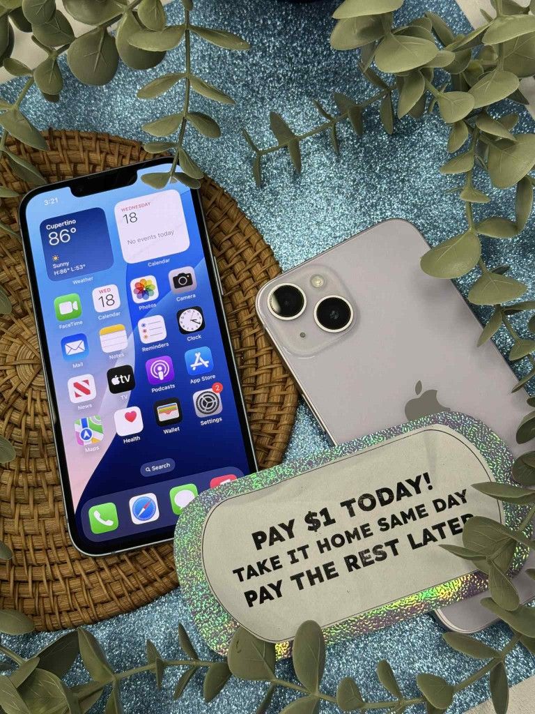 Apple IPhone 14 5G - Pay $1 DOWN AVAILABLE - NO CREDIT NEEDED