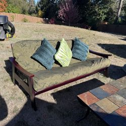 Futon, Mattress And Pillows 