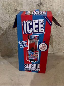 Icee At-Home Slushie Machine with 2 Syrup Flavor Packs