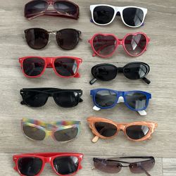 $5 For ALL - 12 pairs of various sunglasses