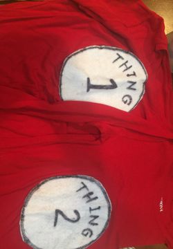 Thing one -two costume