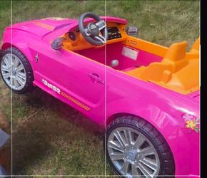 BARBIE 12V PINK MUSTANG