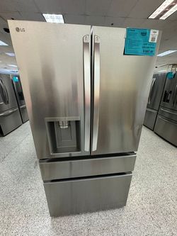 LG Refrigerator 4-Door Full Convert Drawer