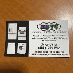 WAsher Dryer Fridge Stove We Finance 