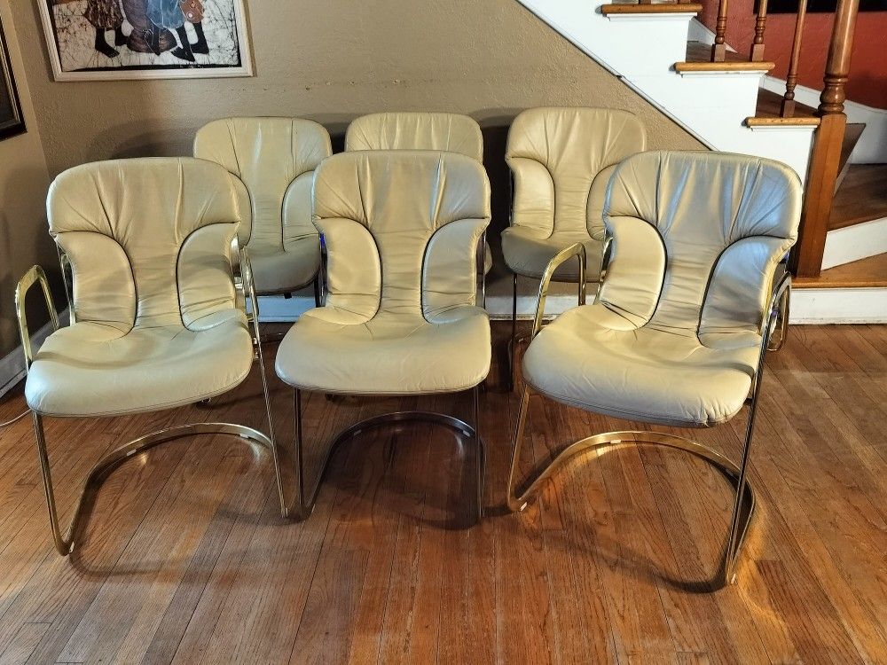 Circa 1970 Mid Century Willy Rizzo for Cidue Italy Brass and