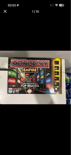 Rare Monopoly Empire Board Game – 100% Complete – Excellent Condition – Hasbro Gaming