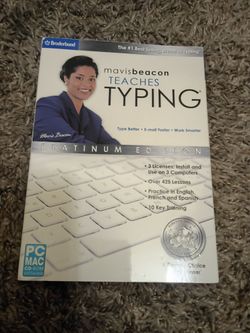 MAVIS BEACON TEACHES TYPING