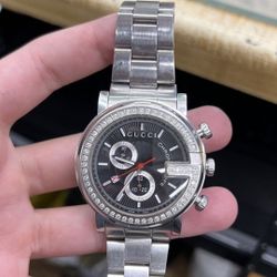 Diamond Gucci Watch Mens