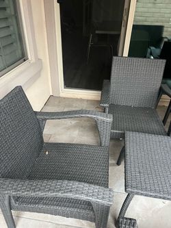 Wicker Patio set