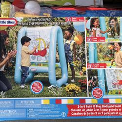 Little Yikes Backyard Easel Never Been Used