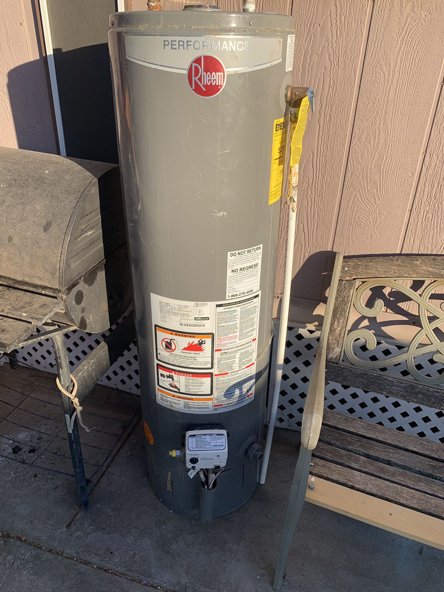 30 gallon gas water heater