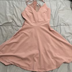 IRIS peach Sundress - Size Small