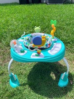 Bounce Bounce Baby 2-in-1 Activity Jumper & Table (Tema: Playful Pond)