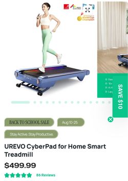 Smart treadmill