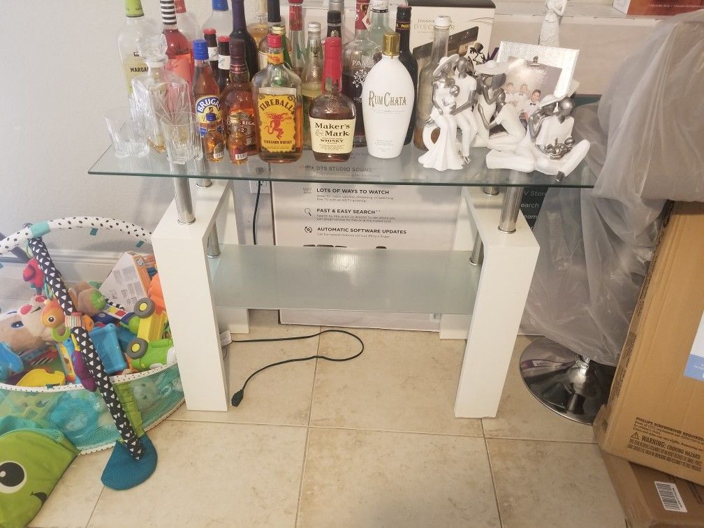 Bar table or wall console