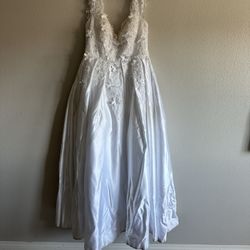 White dress